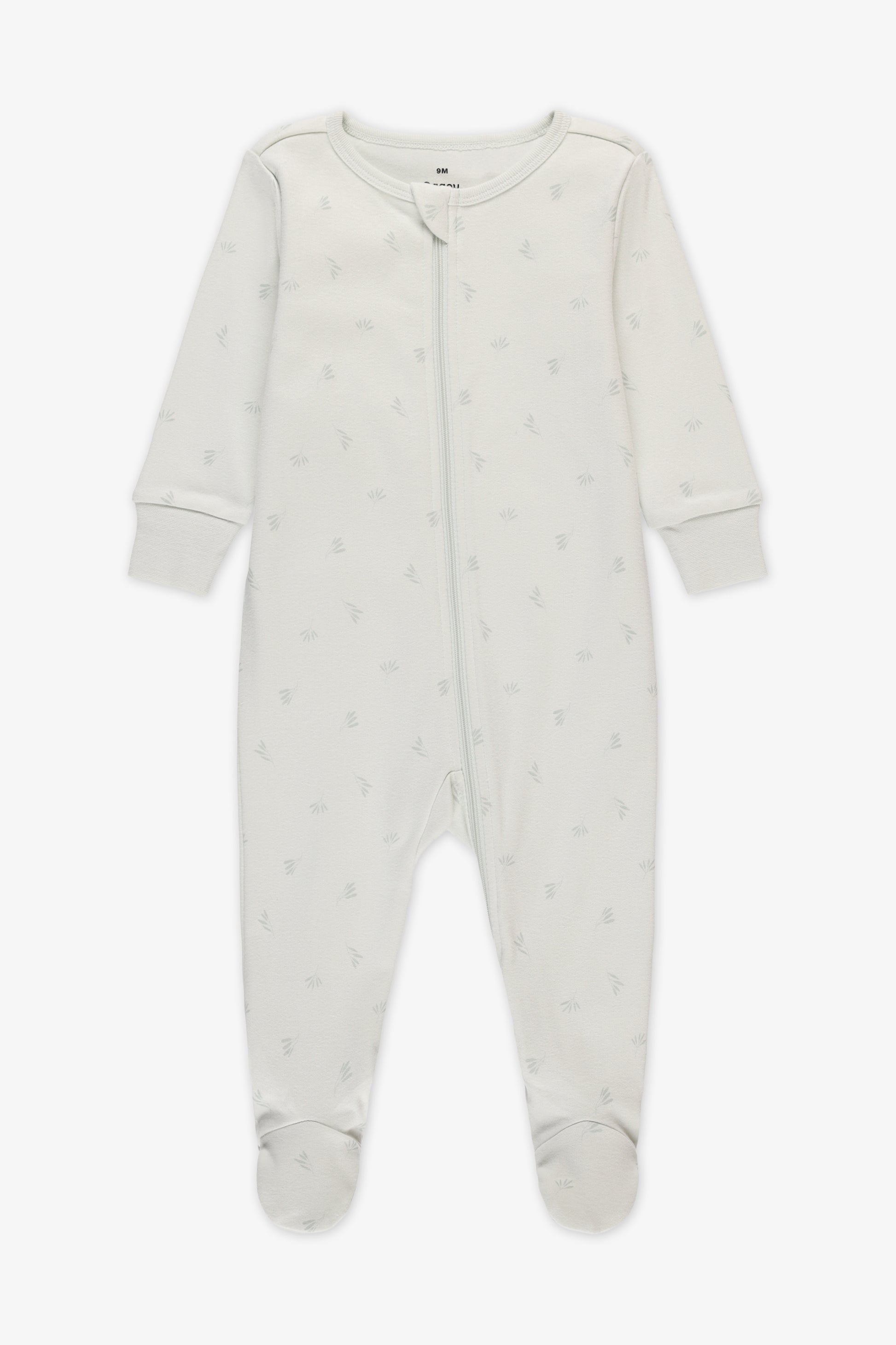 Pyjama 1 pièce en coton - Bébé && VERT