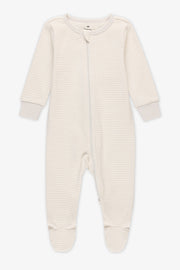Pyjama 1 pièce en coton - Bébé && BEIGE