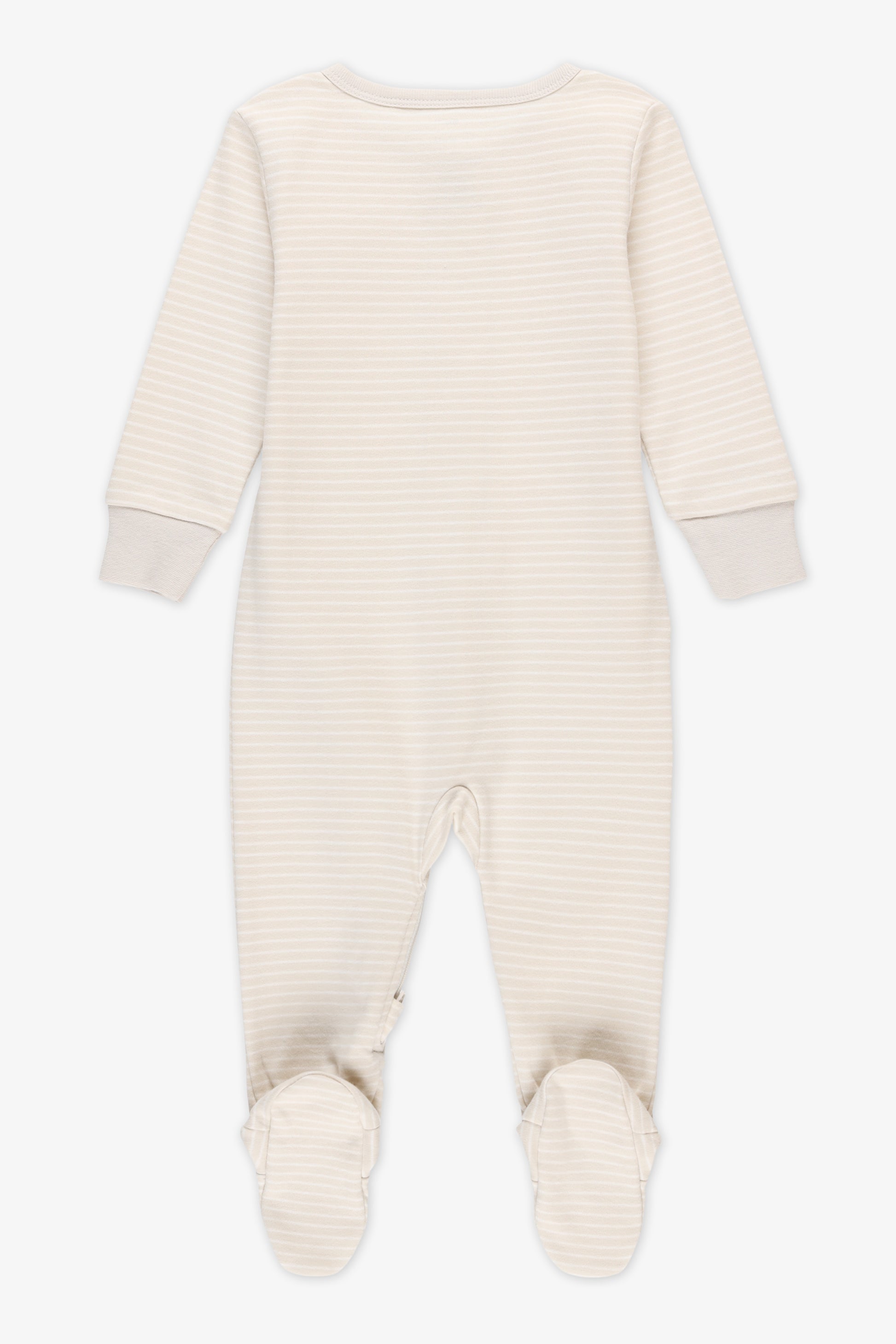 Pyjama 1 pièce en coton - Bébé && BEIGE