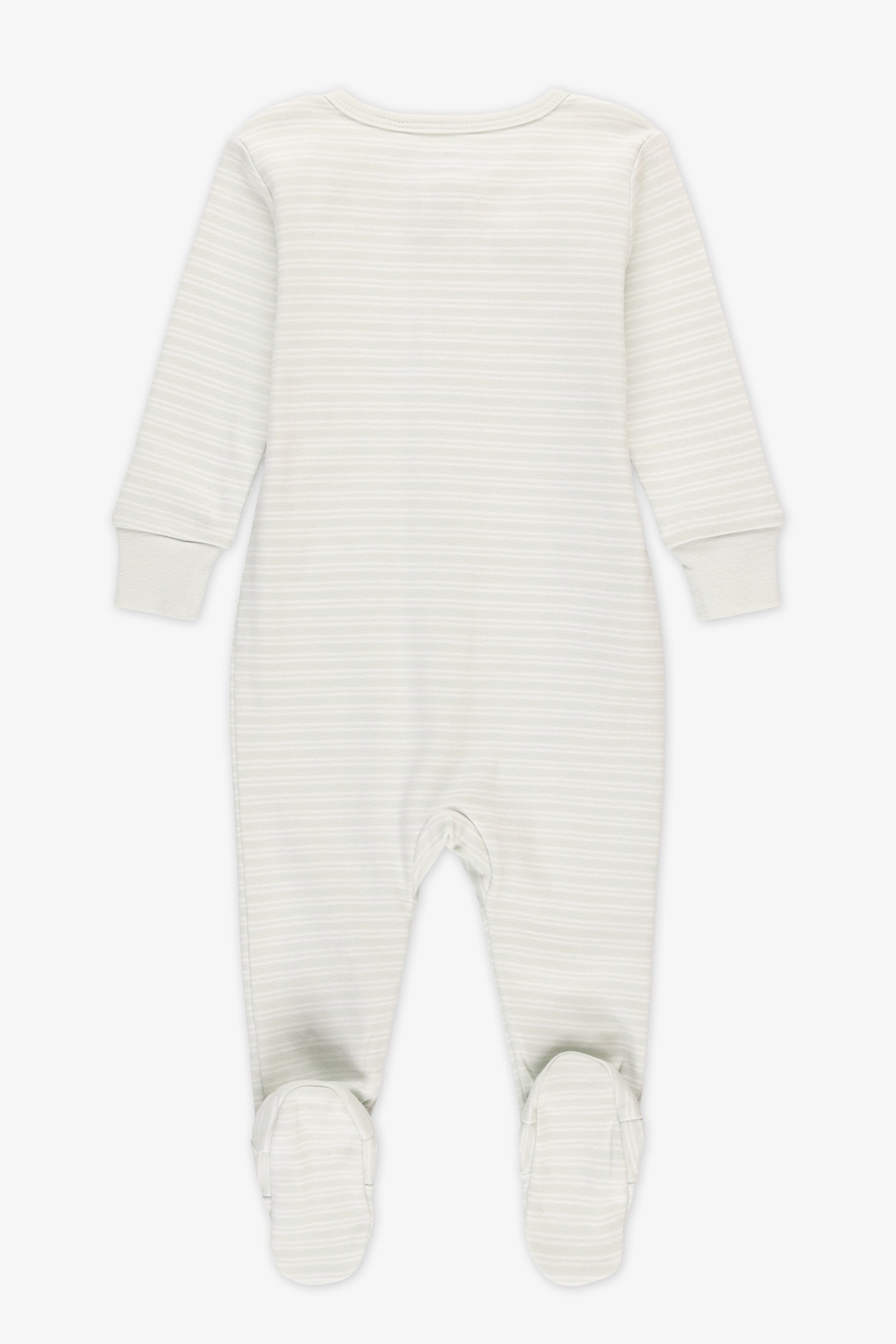 Pyjama 1 pièce en coton - Bébé && VERT
