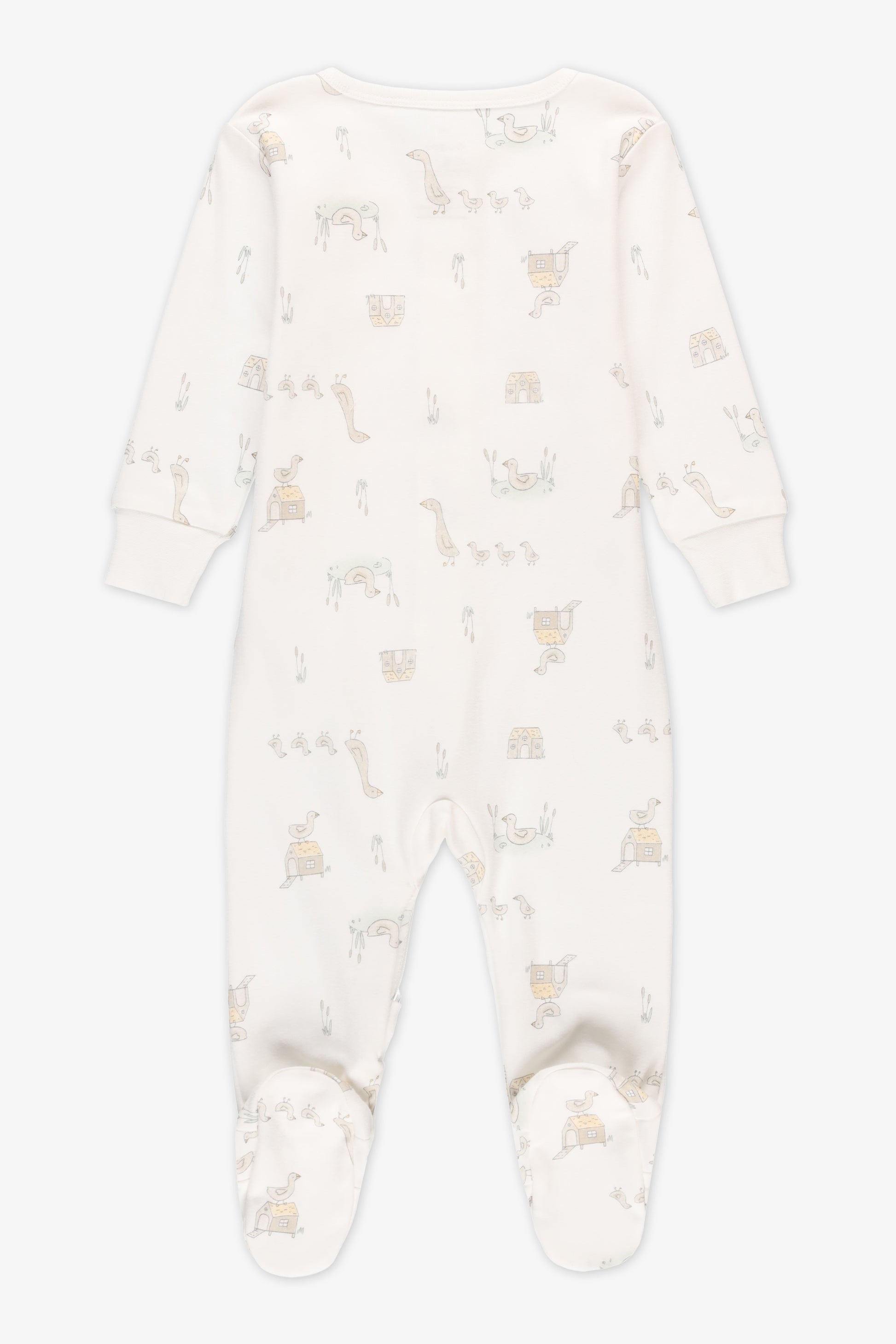 Pyjama 1 pièce en coton - Bébé && BEIGE