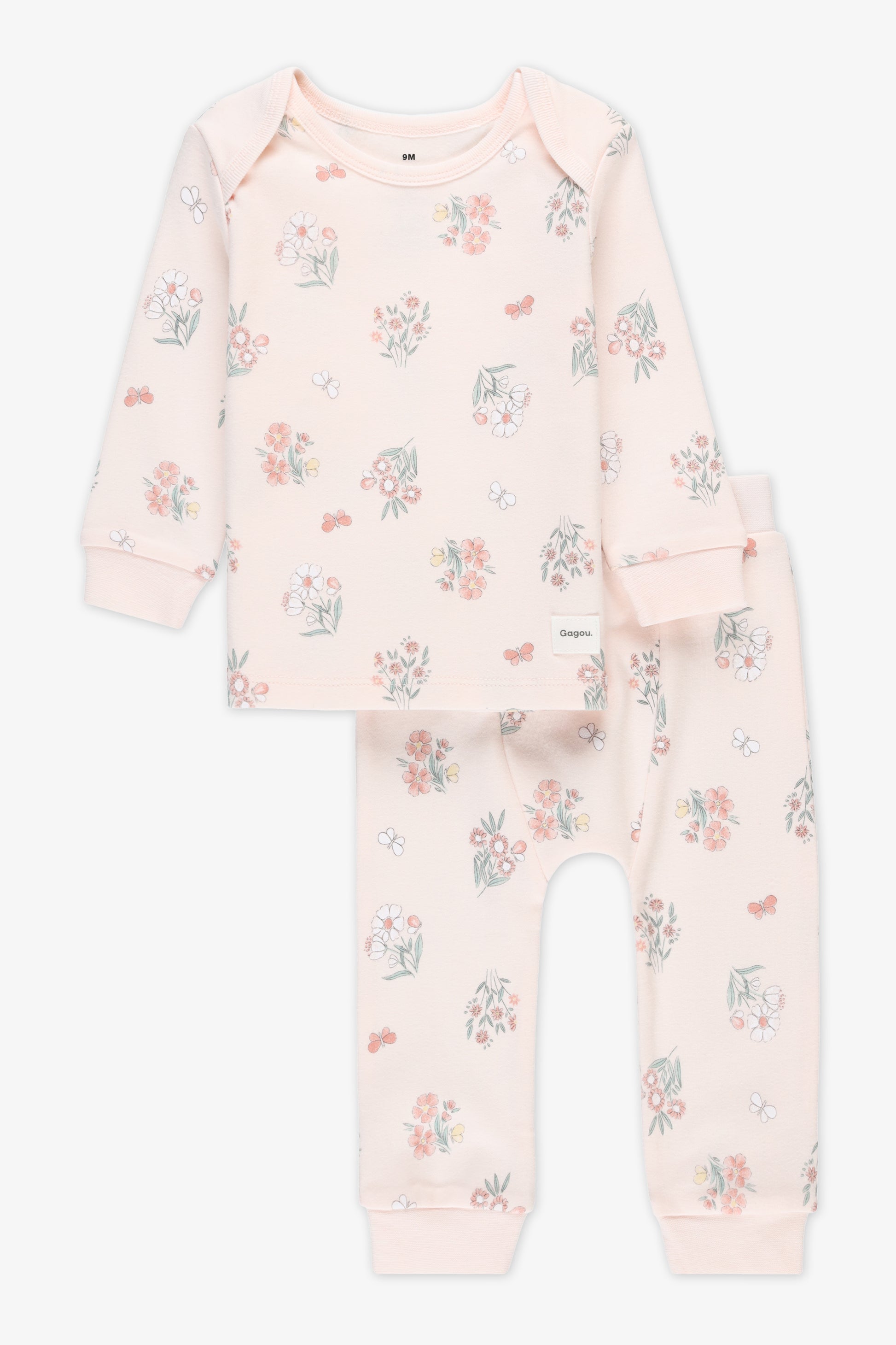 Pyjama 2 pièces en coton - Bébé && ROSE