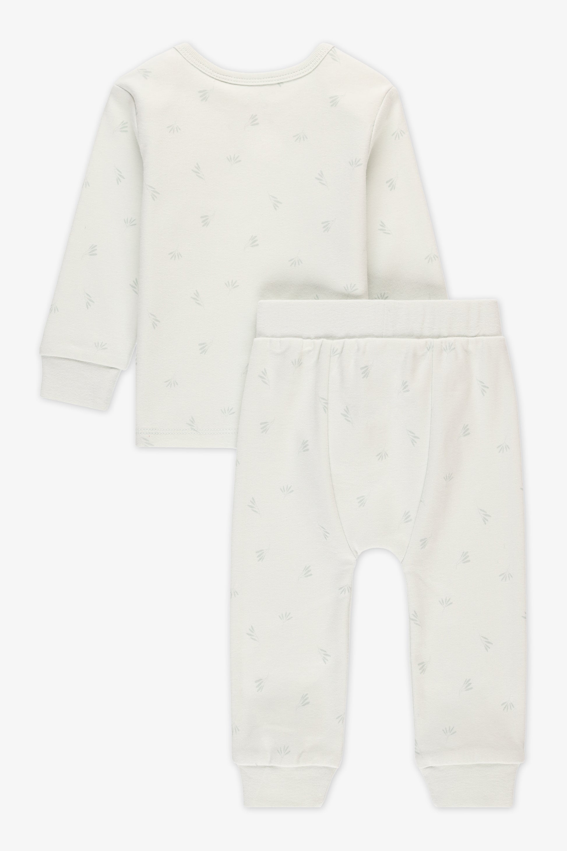 Pyjama 2 pièces en coton - Bébé && VERT