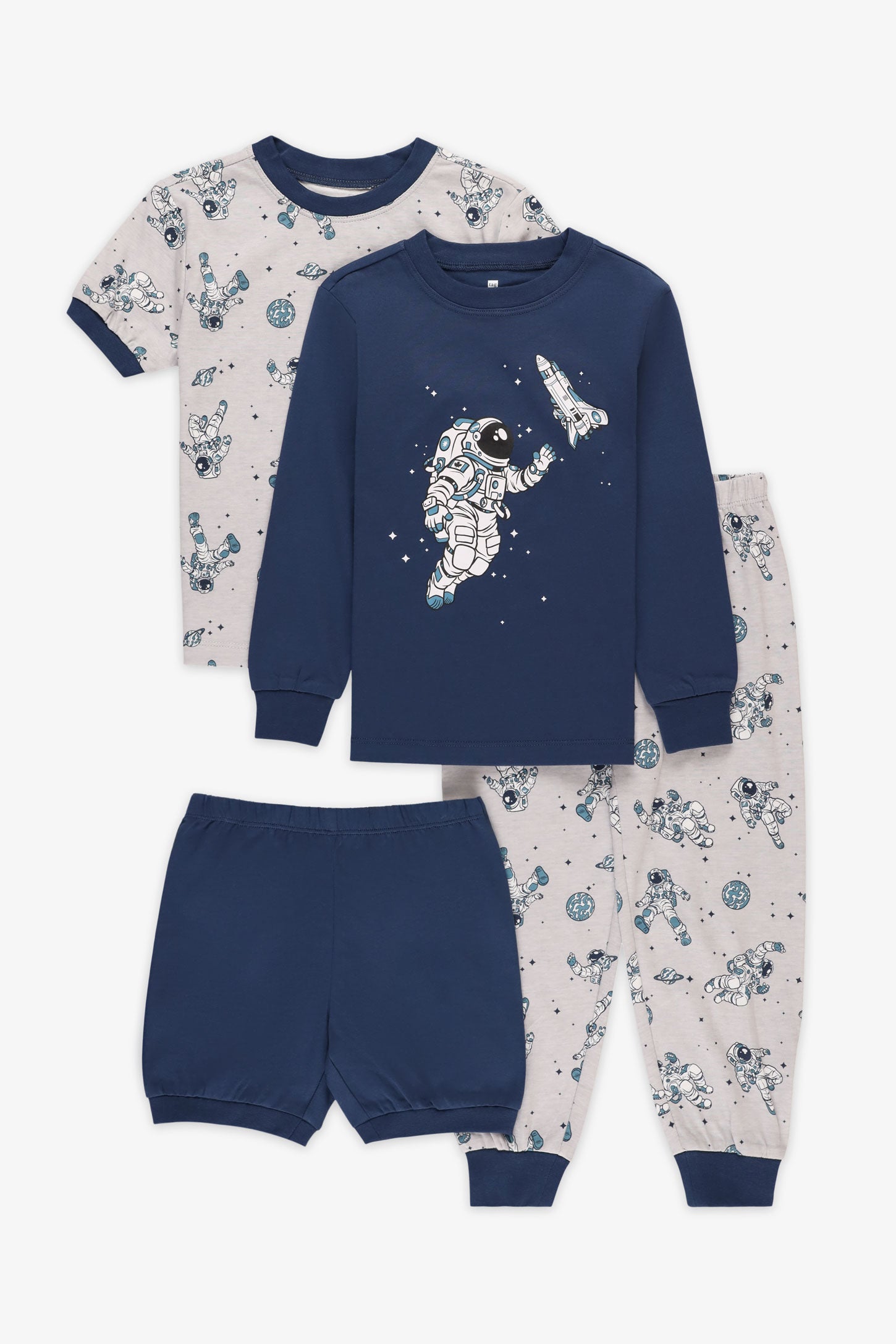 Pack 2 pyjamas 2 pièces – Enfant && BLEU