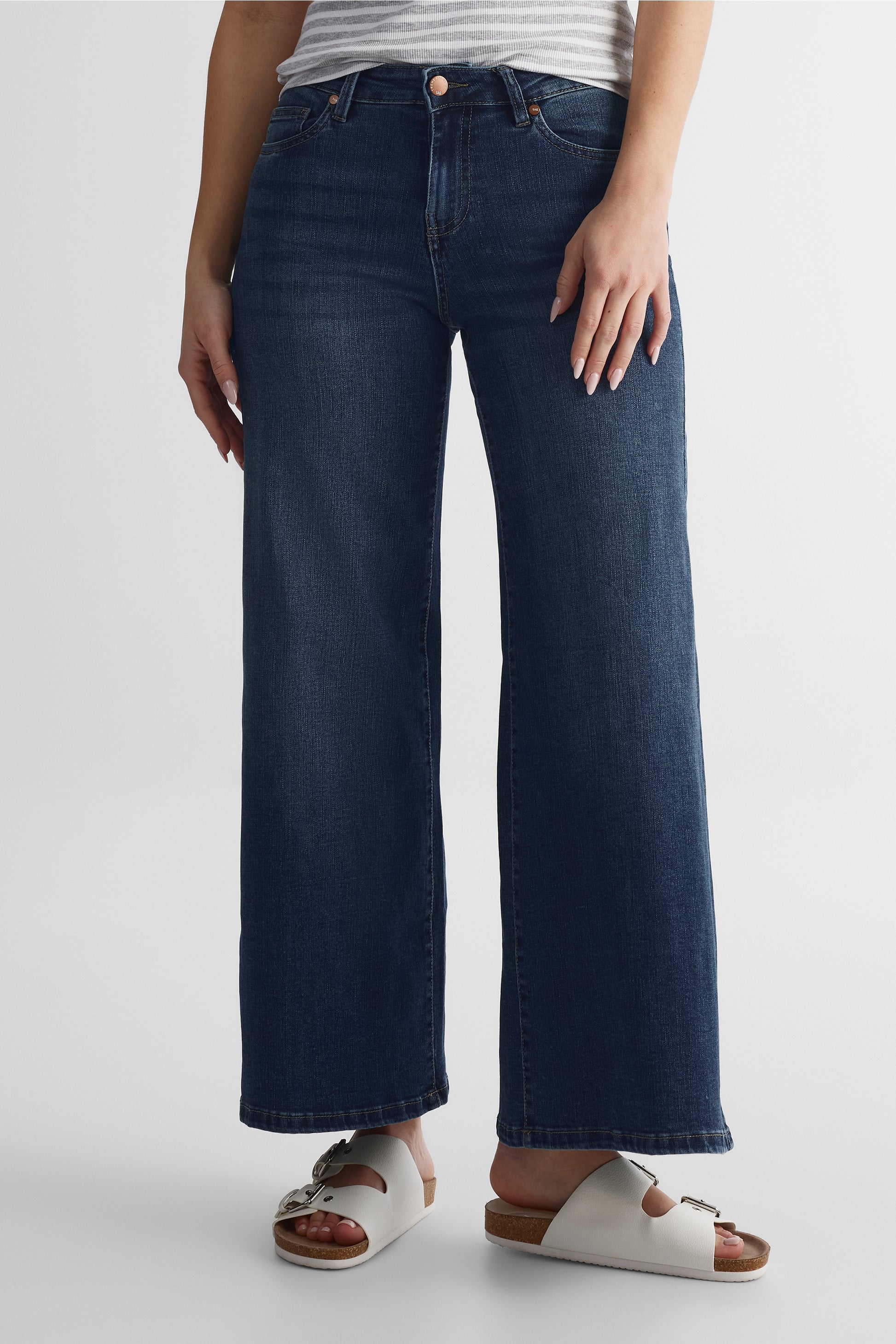 Femmes - Jeans && BLEU MOYEN