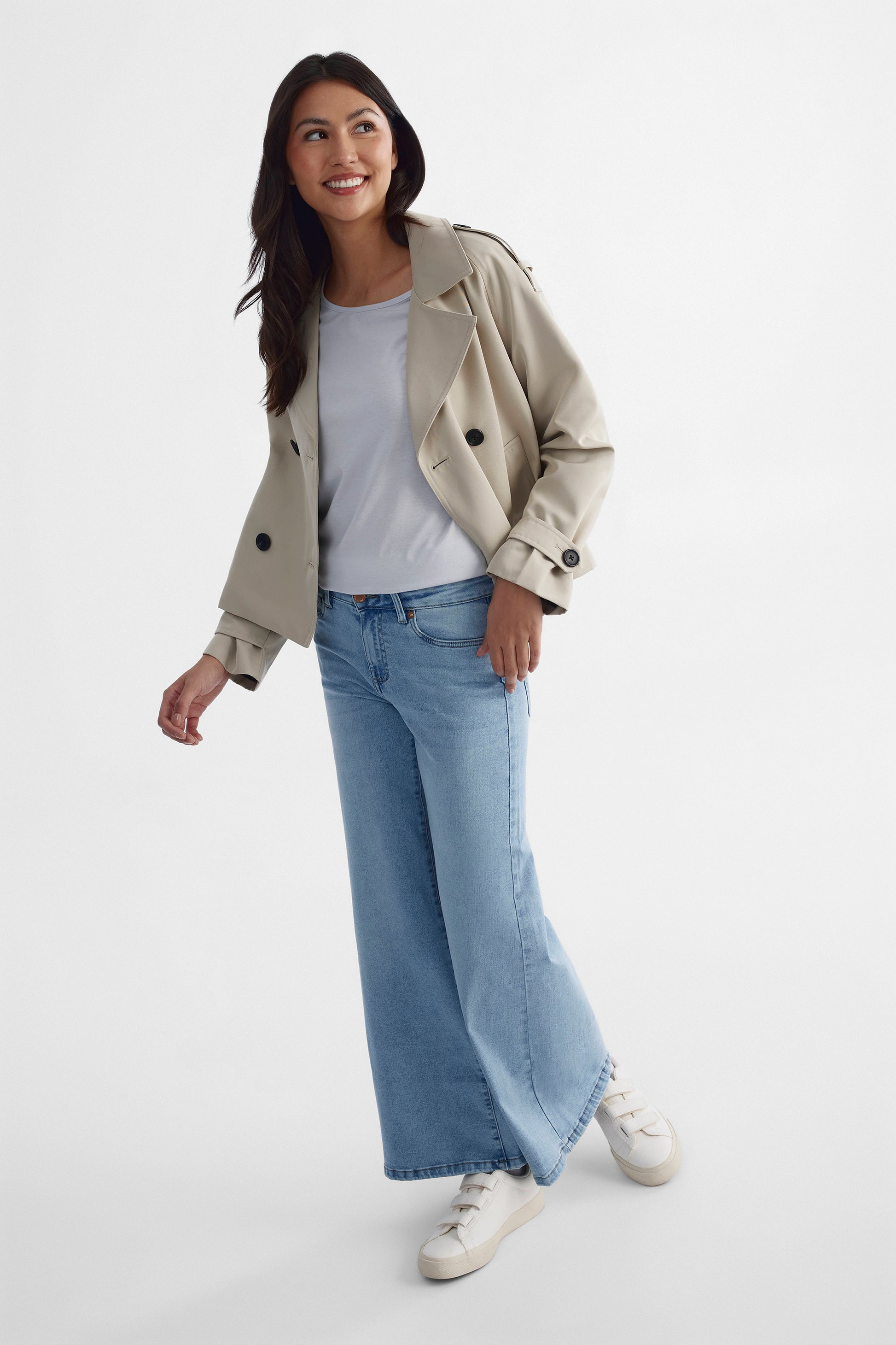 Femmes - Jeans && BLEU CLAIR