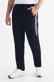 Pantalon sport extensible à cordon - Homme && JET BLACK