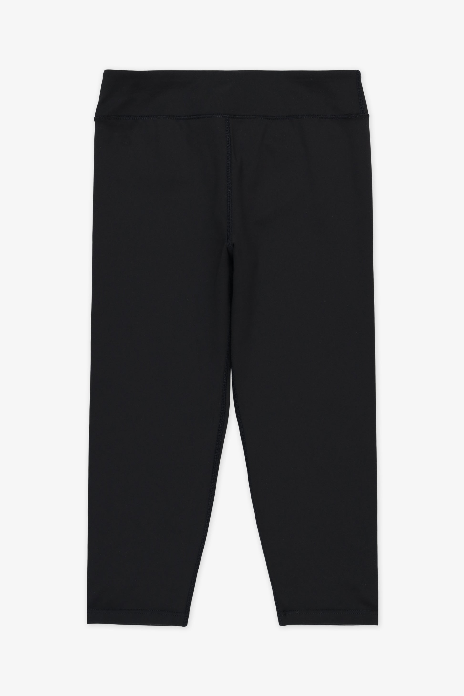 Legging sport coupe ajustée moulante - Enfant fille && NOIR