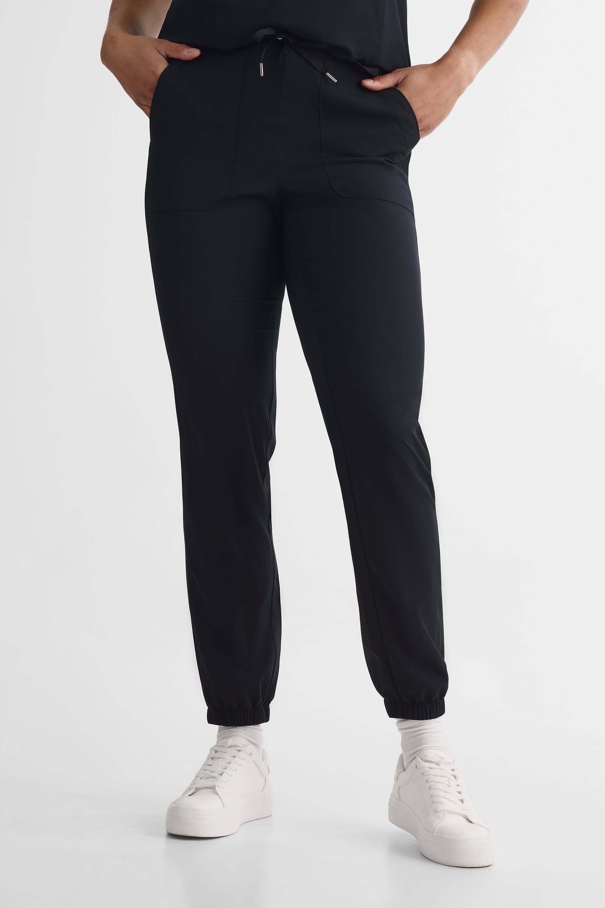 Pantalon jogger avec poches – Femme && NOIR