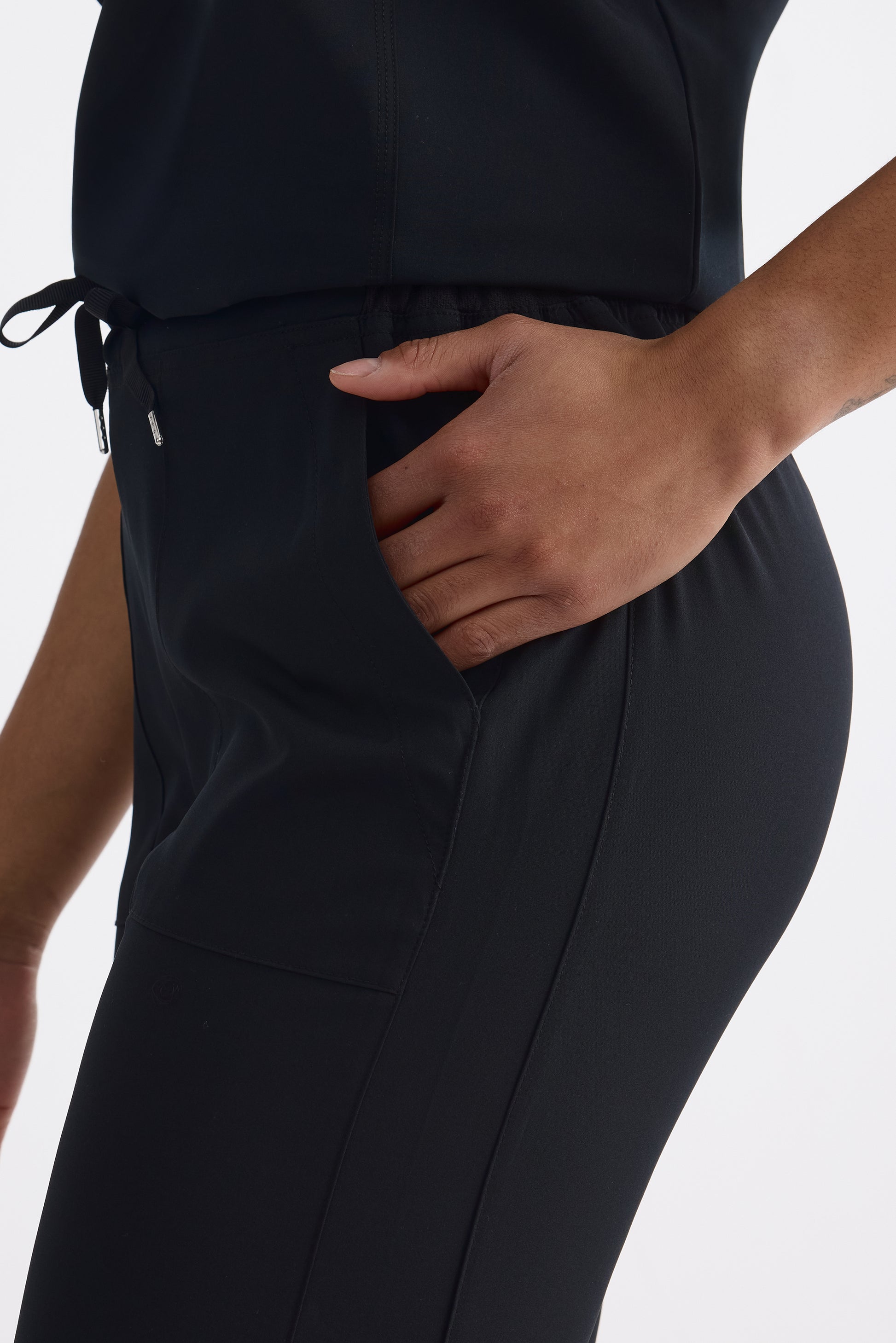 Pantalon jogger avec poches – Femme && NOIR