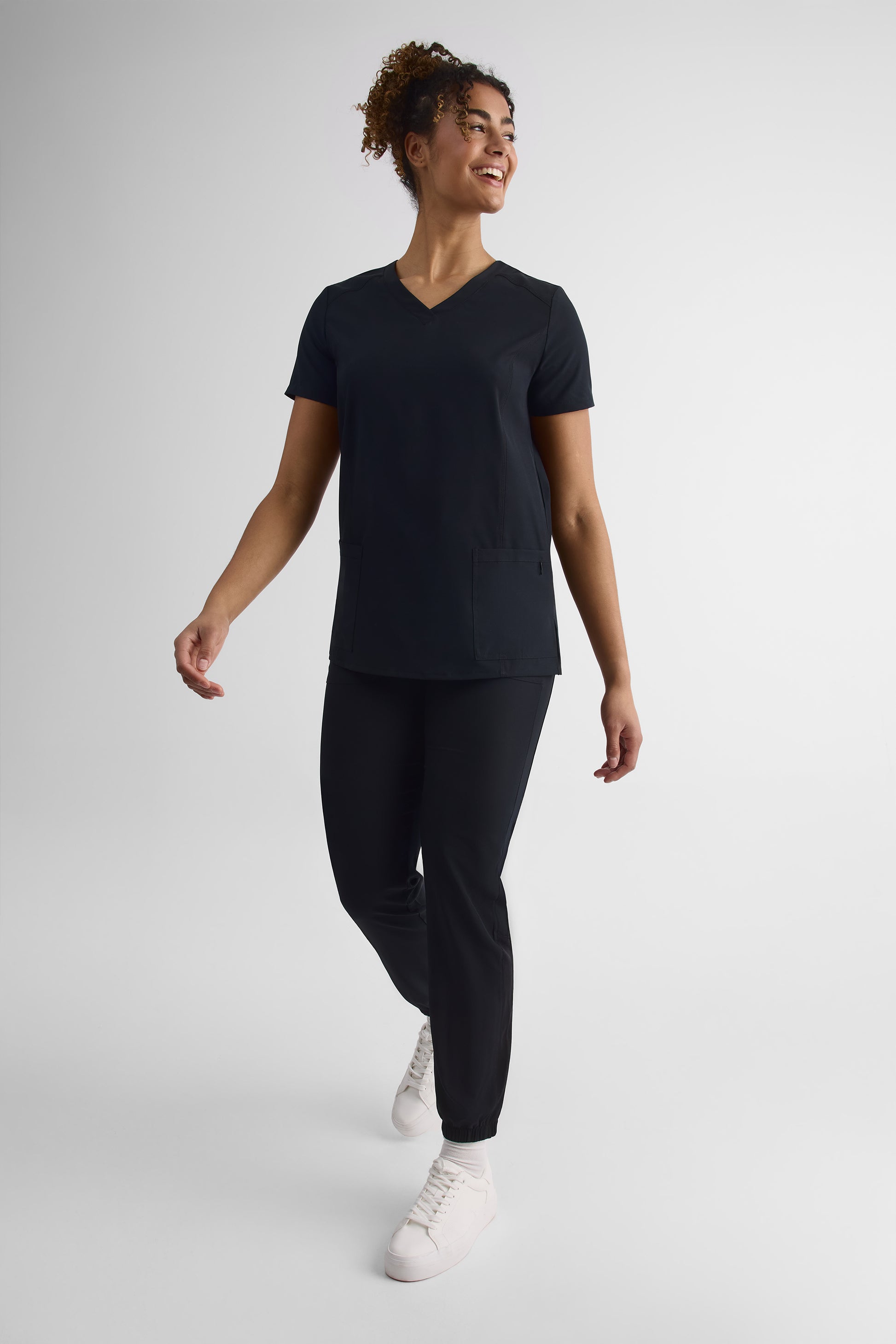 Pantalon jogger avec poches – Femme && NOIR