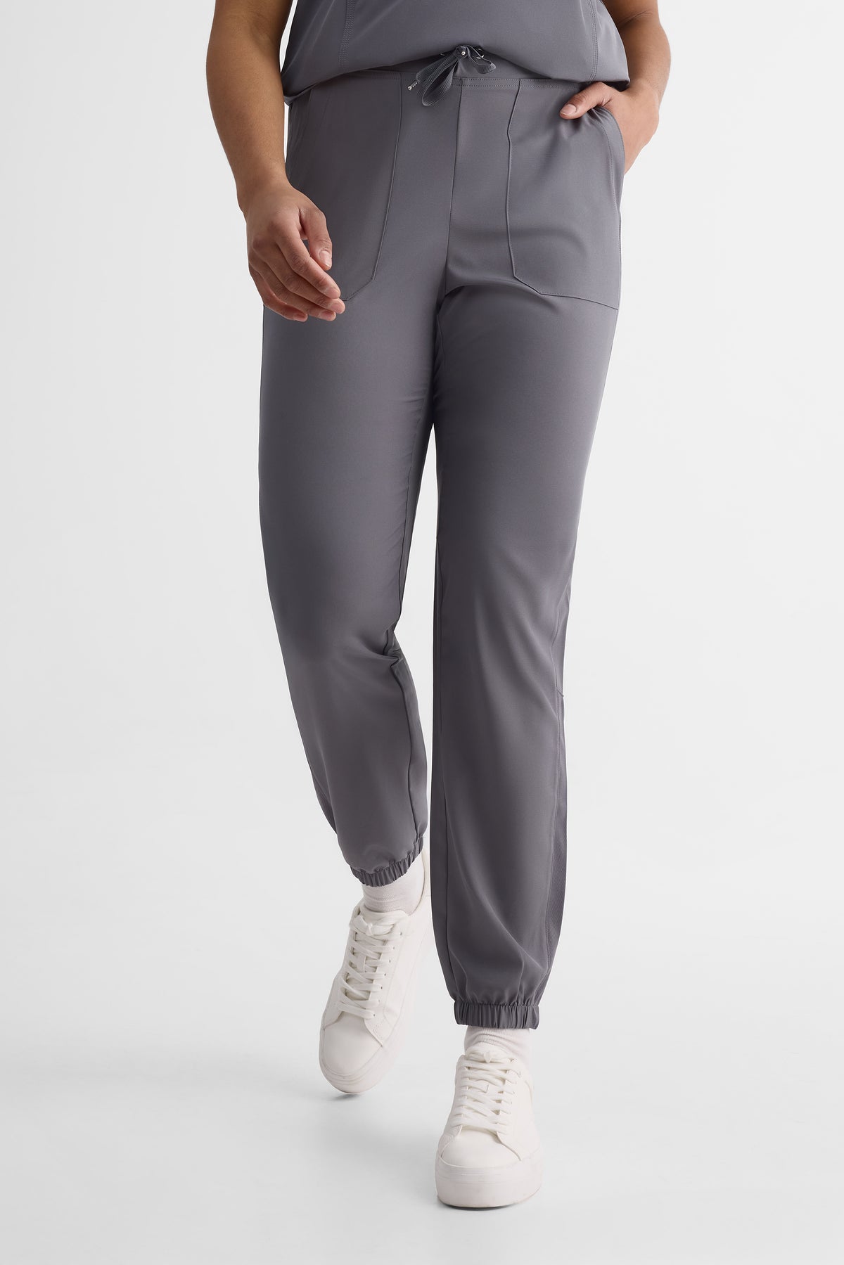 Pantalon jogger avec poches – Femme && CHARBON
