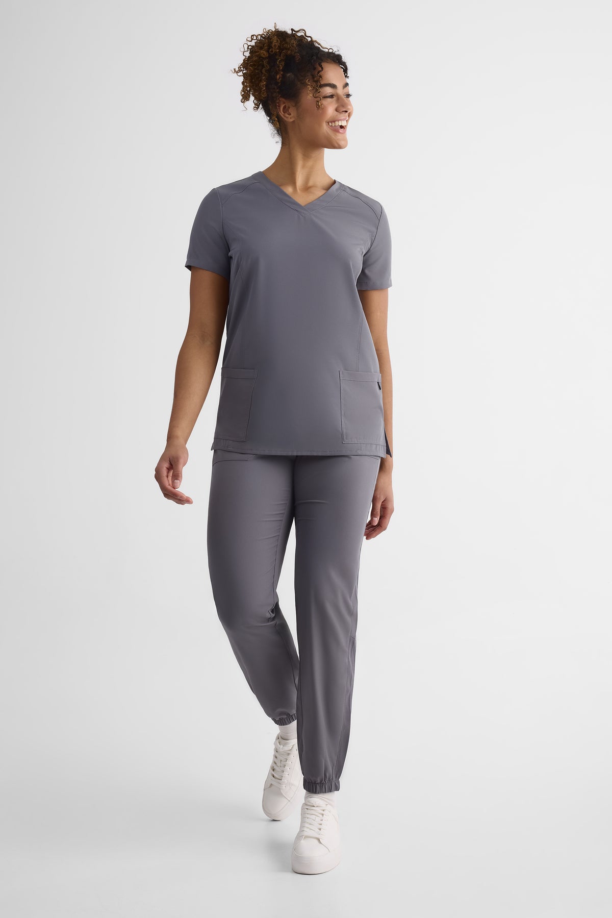 Pantalon jogger avec poches – Femme && CHARBON