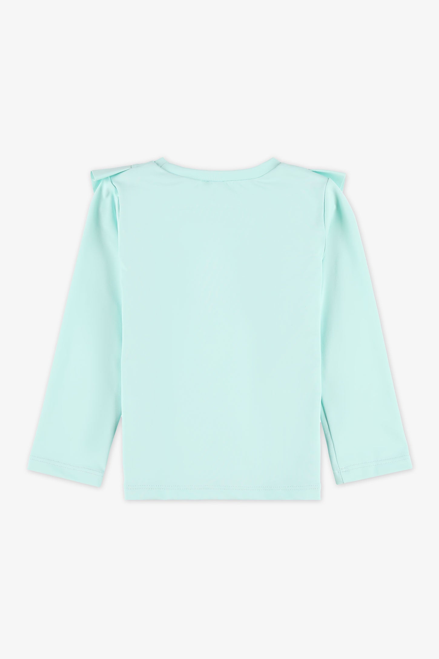 Maillot de bain rashguard frills - Bébé fille && AQUA