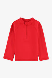 Chandail Rashguard manches longues - Bébé garçon && ROUGE