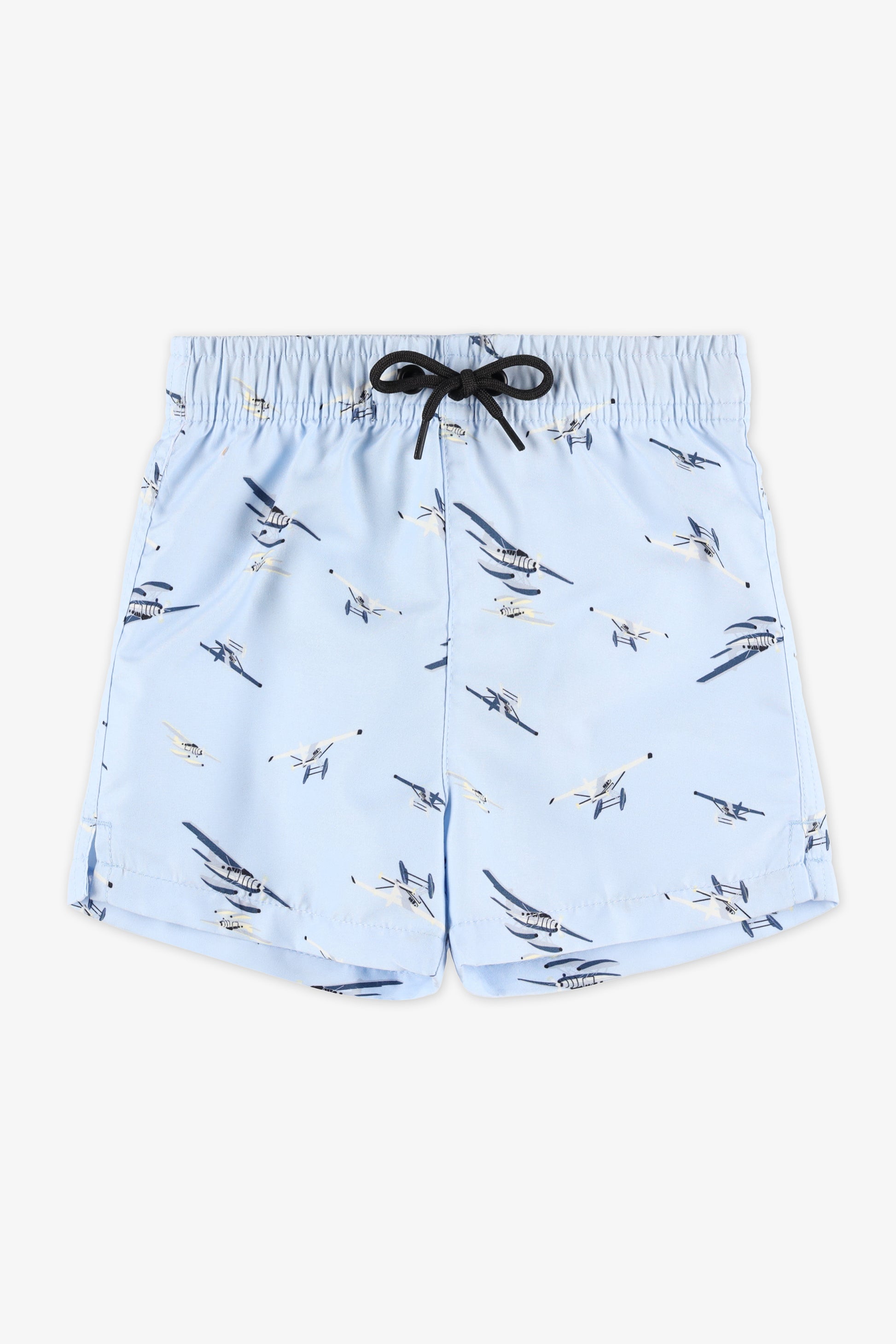 Maillot de bain short élastique - Bébé garçon && BLEU PALE
