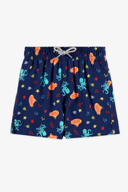 Maillot de bain short élastique - Bébé garçon && MARIN/MULTI