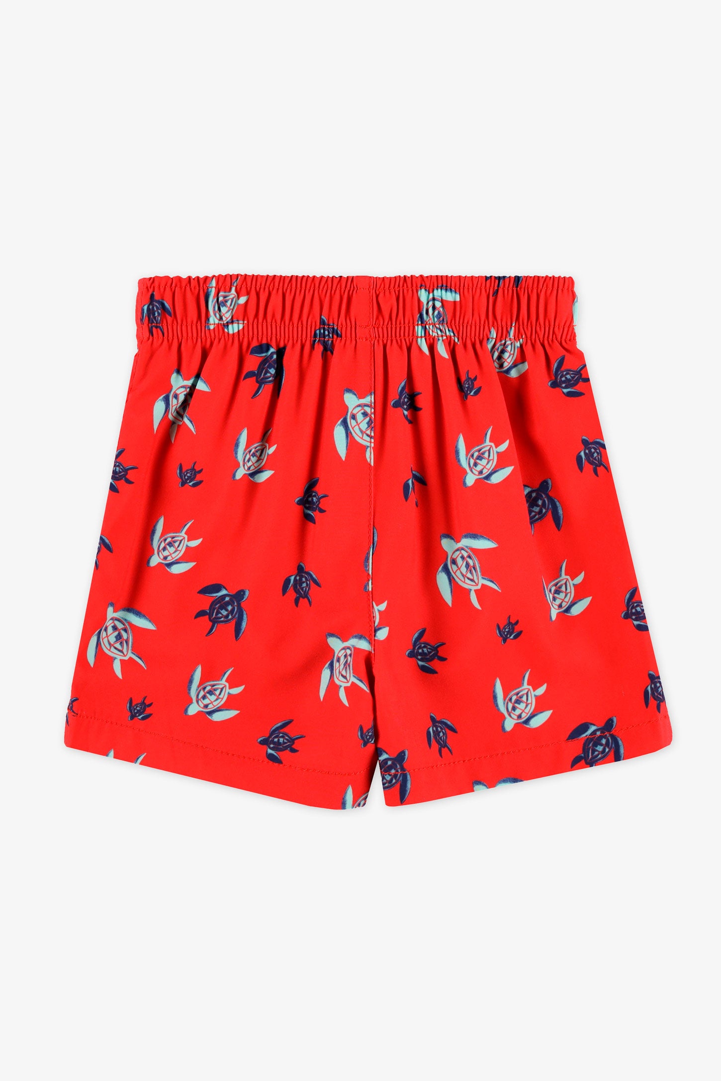 Maillot de bain short élastique - Bébé garçon && ROUGE/MULTI