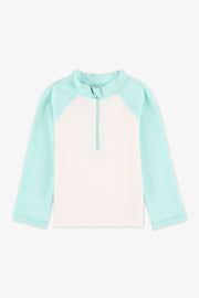 Chandail Rashguard manches longues - Bébé garçon && BLEU PALE
