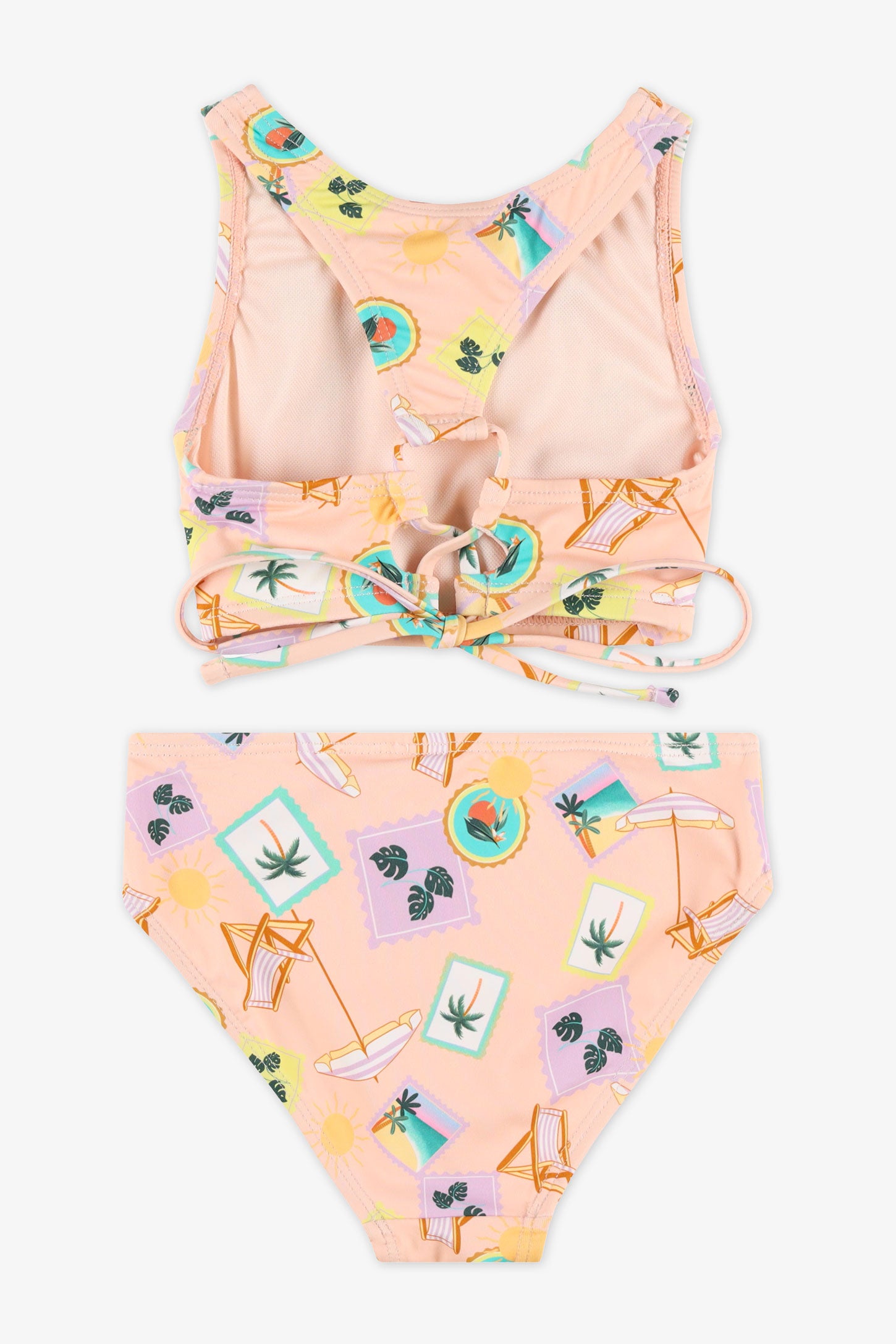 Ensemble 2 pièces maillot de bain - Enfant fille && PECHE