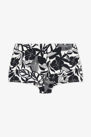 Culotte maillot imprimée en Soft Weft - Ado fille && NOIR/MULTI