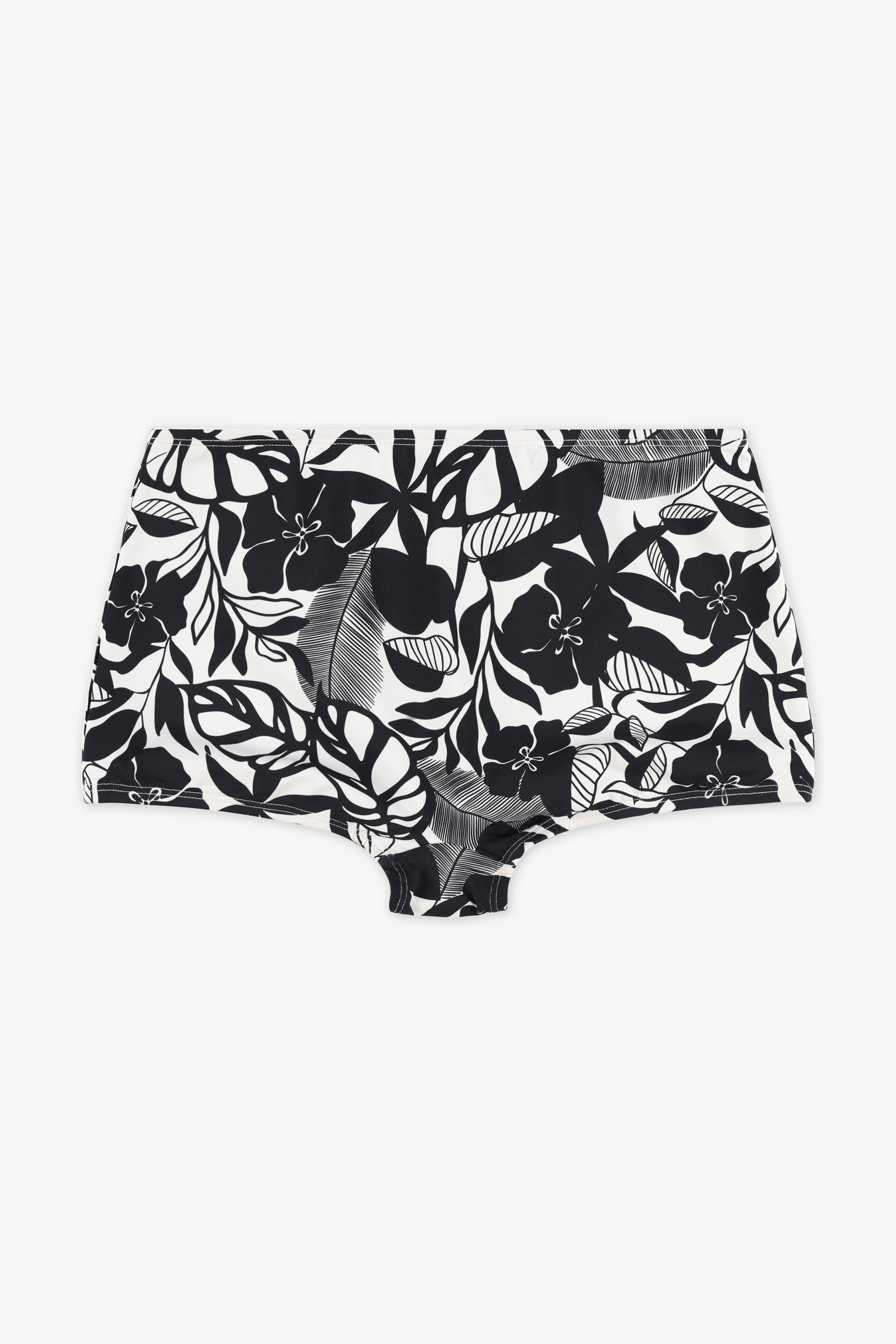 Culotte maillot imprimée en Soft Weft - Ado fille && NOIR/MULTI