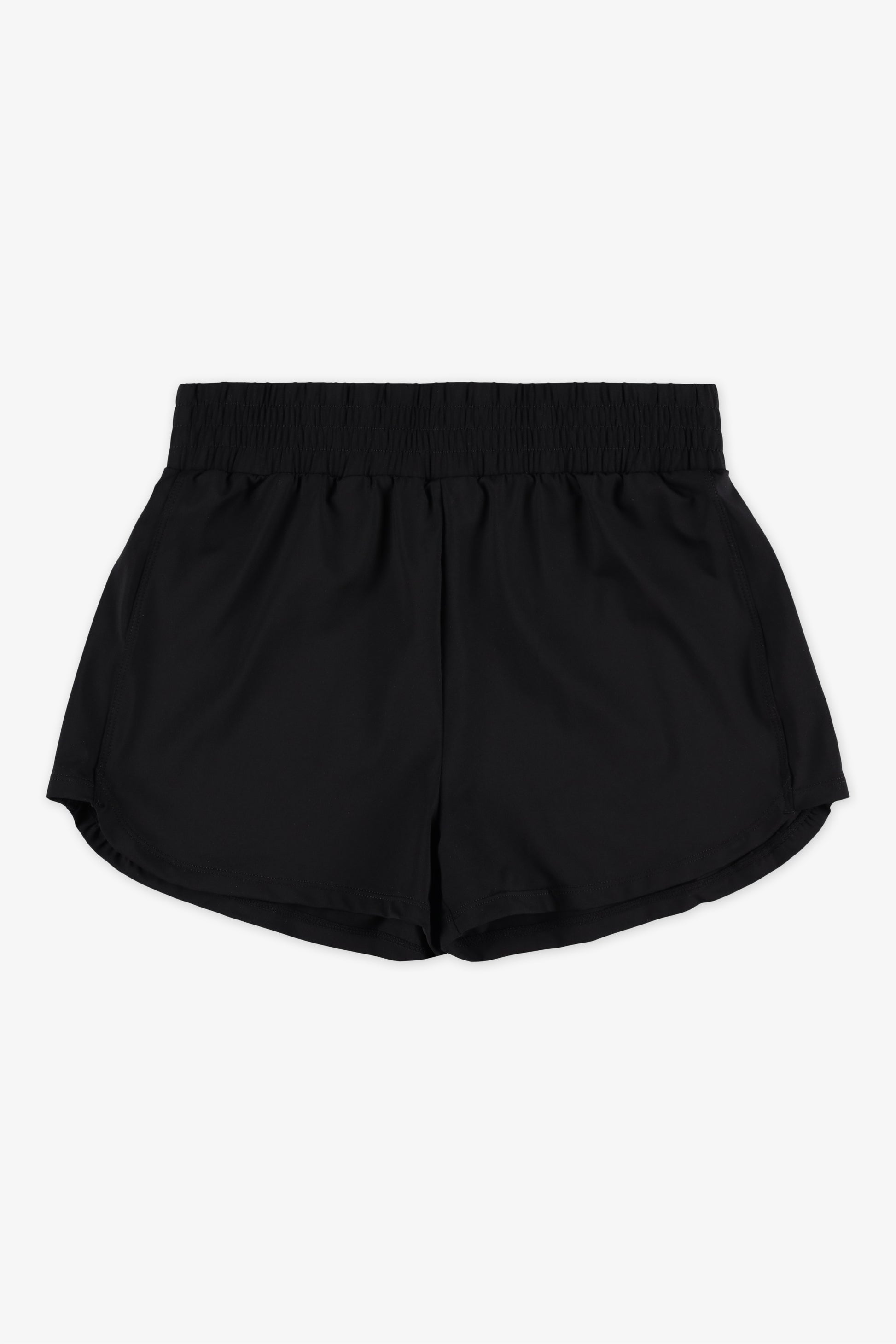 Short cover-up maillot unie – Ado fille && NOIR