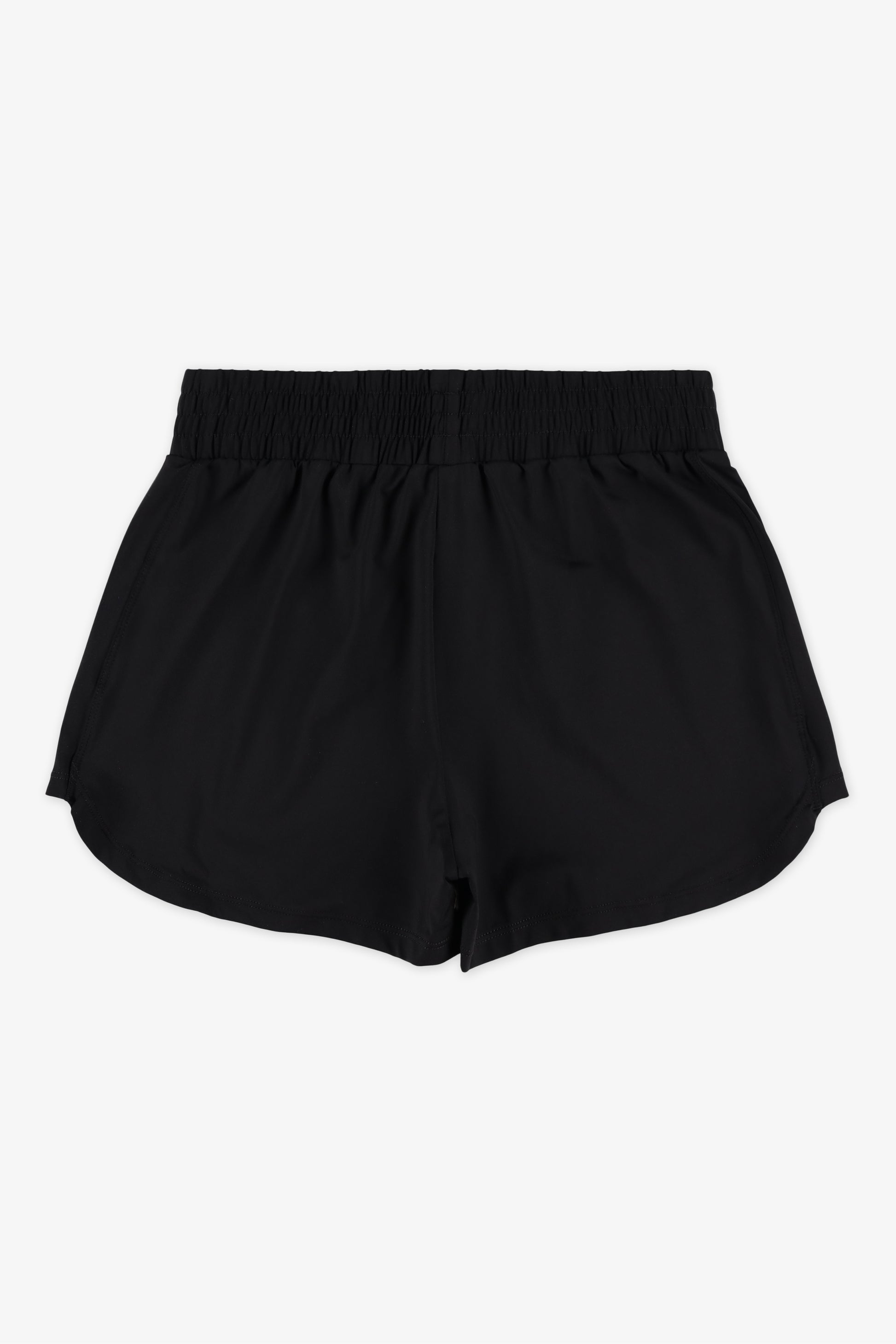 Short cover-up maillot unie – Ado fille && NOIR