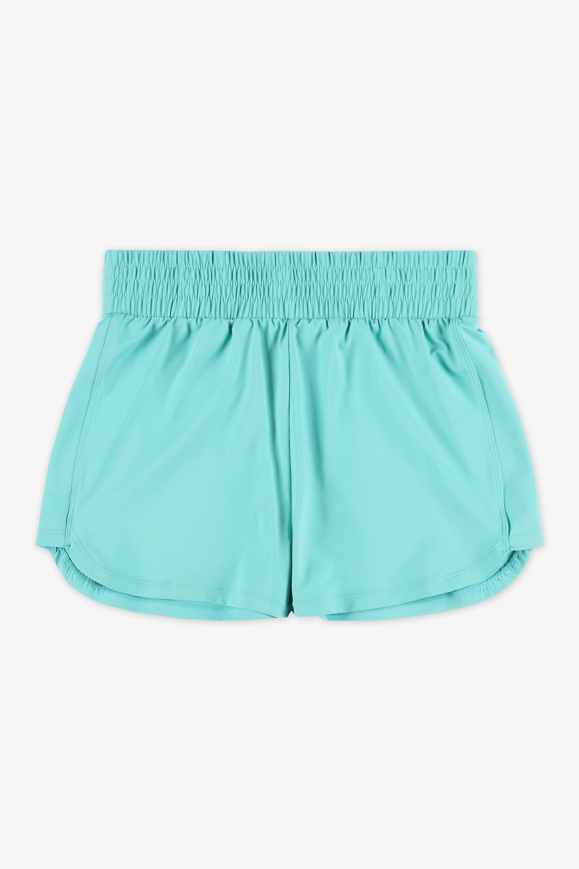 Short cover-up maillot unie – Ado fille && TURQUOISE