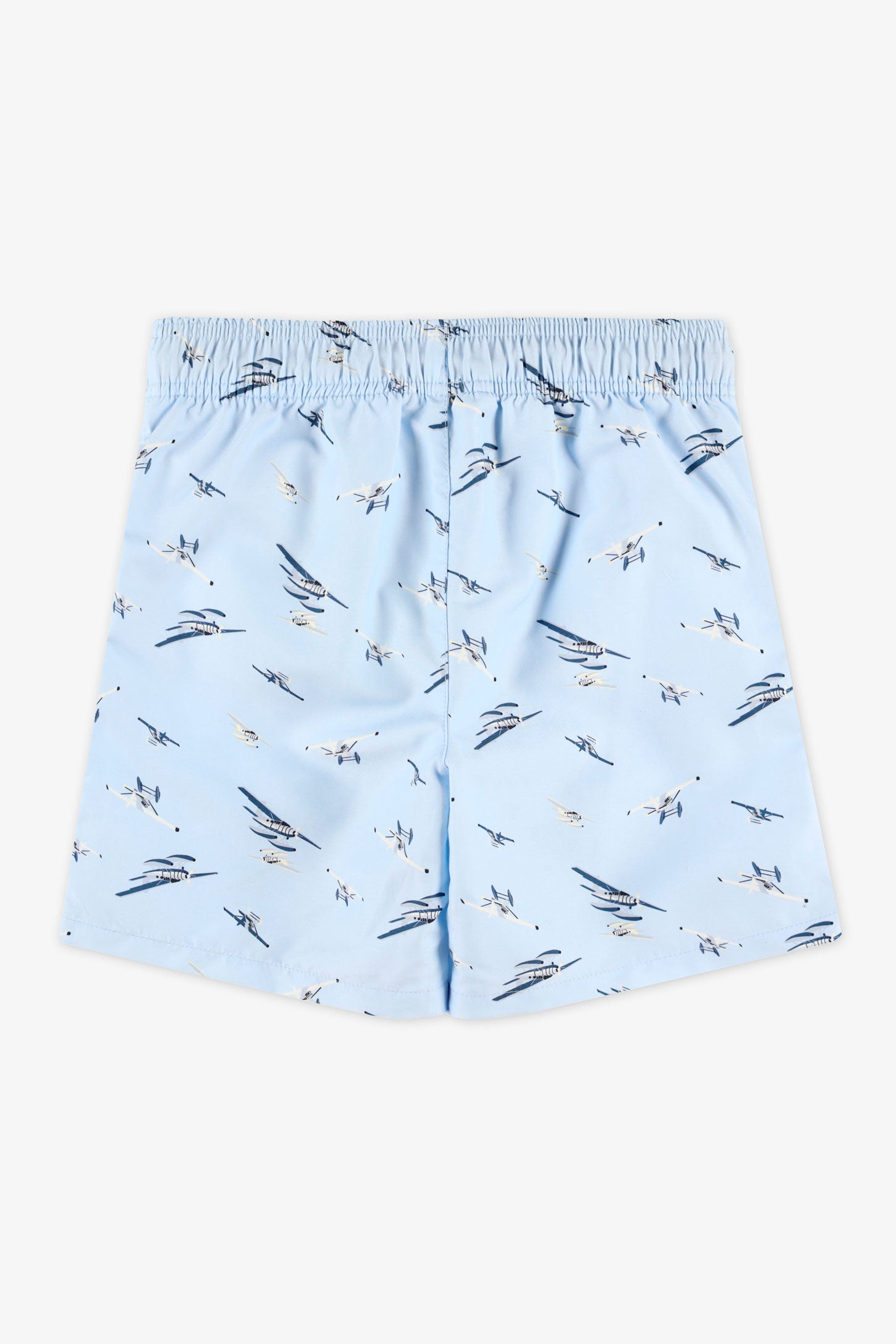 Maillot de bain boardshort imprimé – Ado garçon && BLEU MULTI