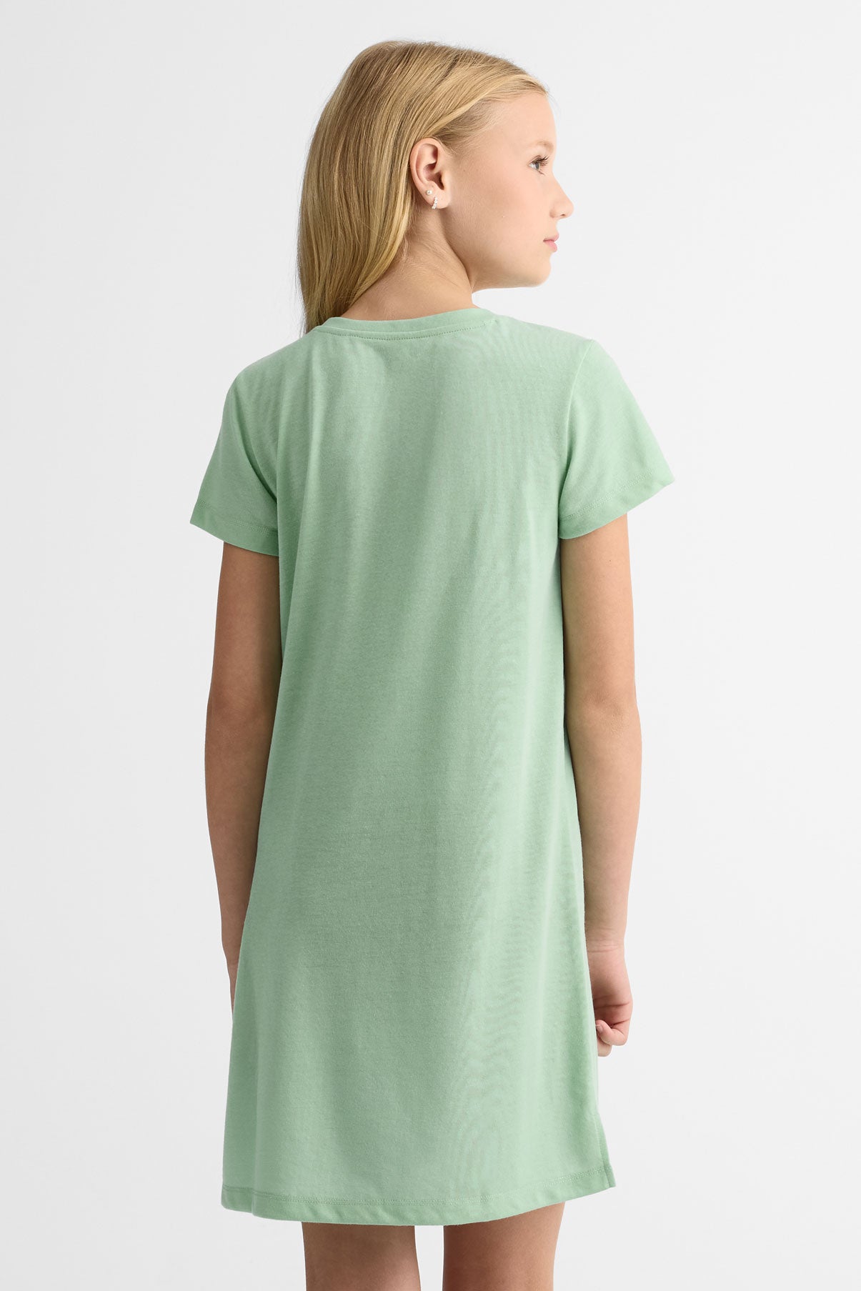 Jaquette en jersey imprimée – Ado fille && VERT