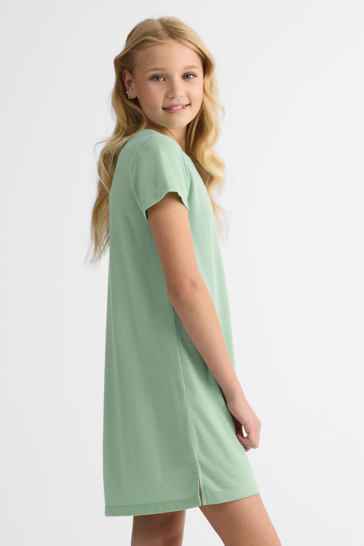 Jaquette en jersey imprimée – Ado fille && VERT