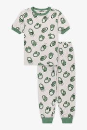 Ensemble 2 pièces de nuit en jersey - Enfant garçon 2/35$ && GRIS MULTI