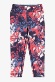 Legging taille haute crossover - Enfant fille && INDIGO