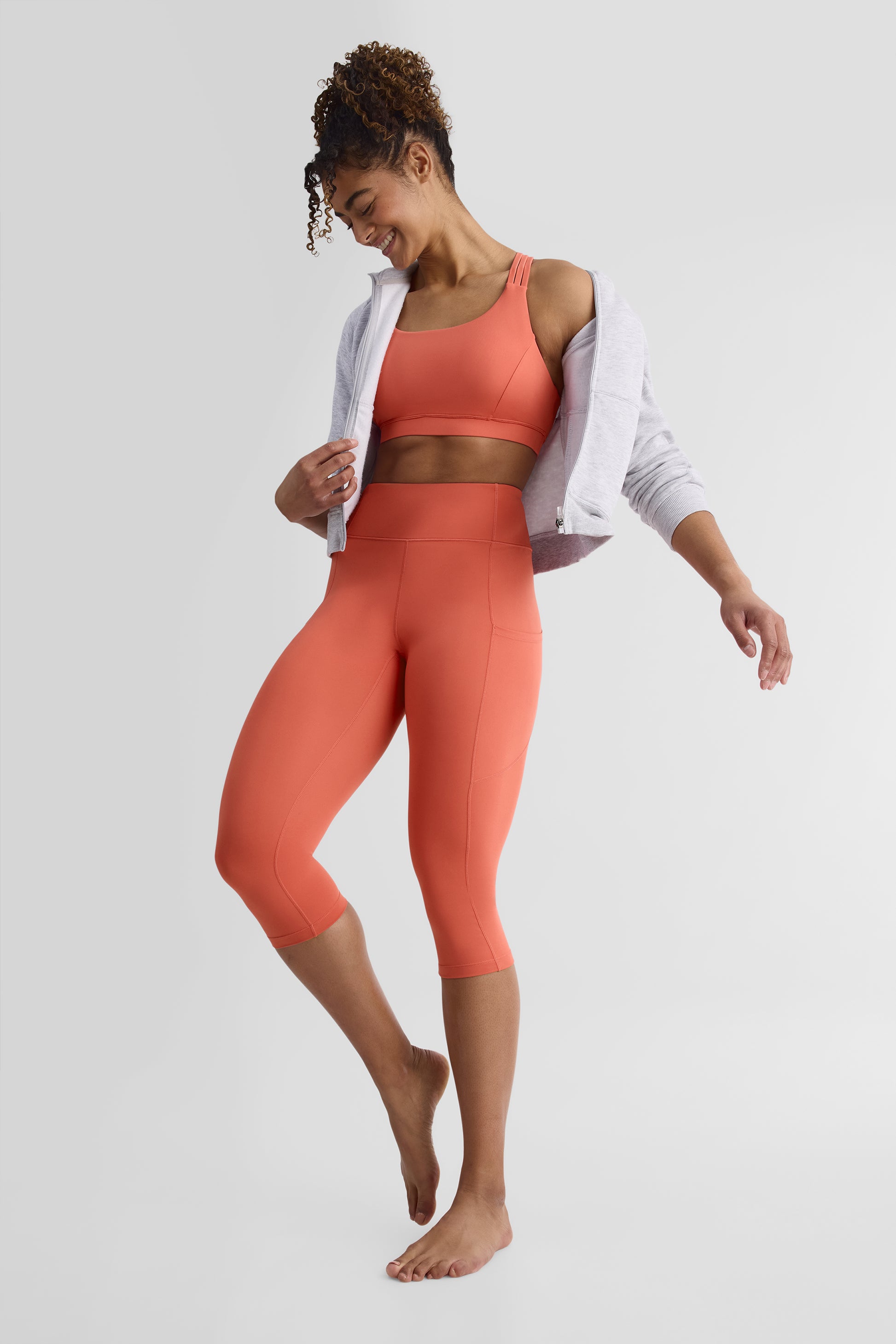 Brassière de sport ultra extensible – Ado fille && ROSE
