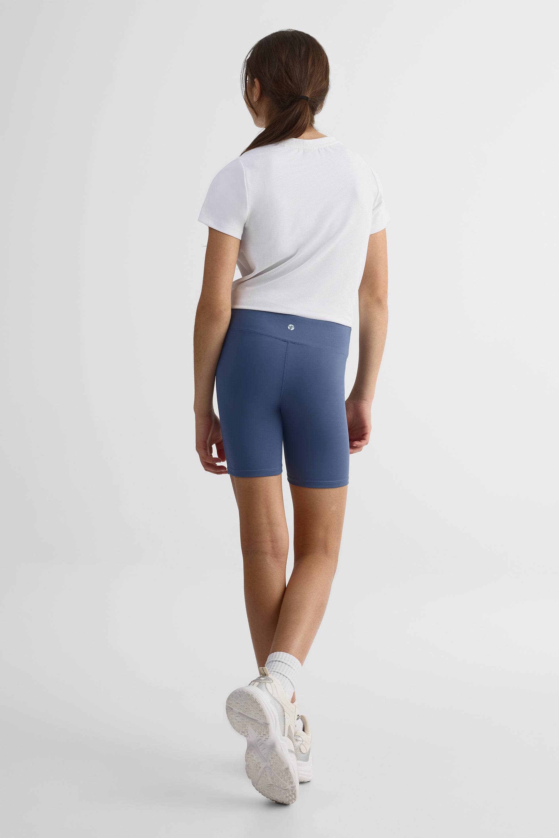 Biker short taille haute ultra extensible - Ado fille && INDIGO