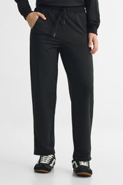 Pantalon taille haute extensible - Ado fille && NOIR