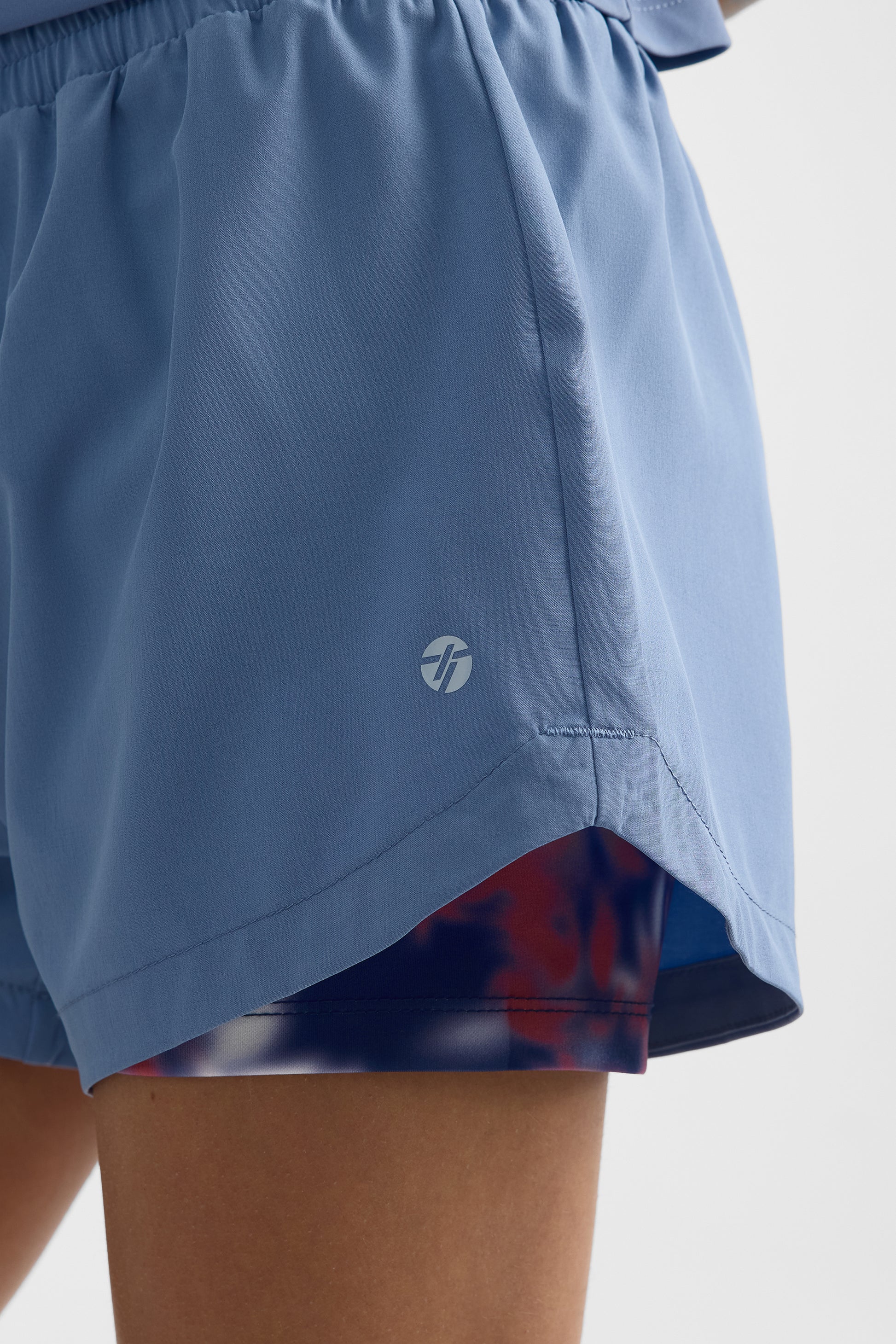 Short 2-en-1 semi-haut – Ado fille && BLEU