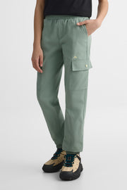 Pantalon cargo élastique avec poches - Ado fille && KAKI