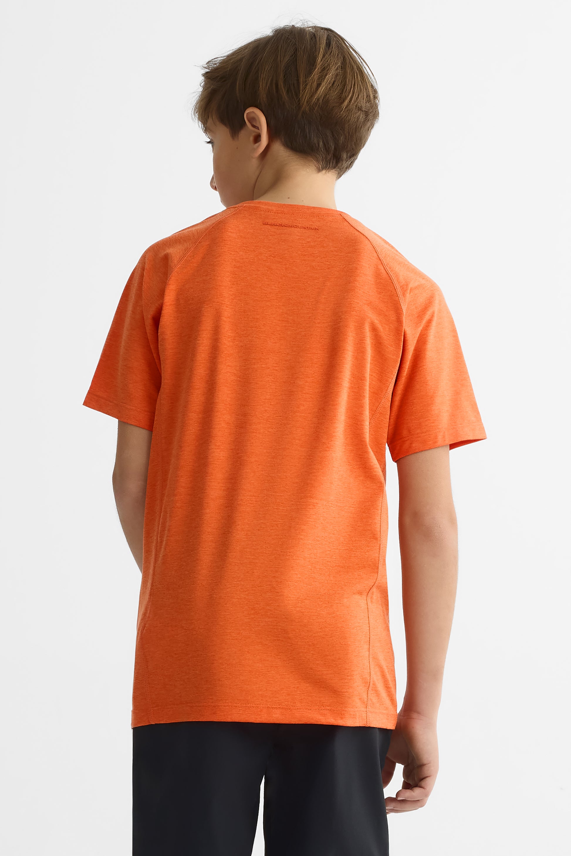 T-shirt graphique semi-ajusté – Ado fille && ORANGE