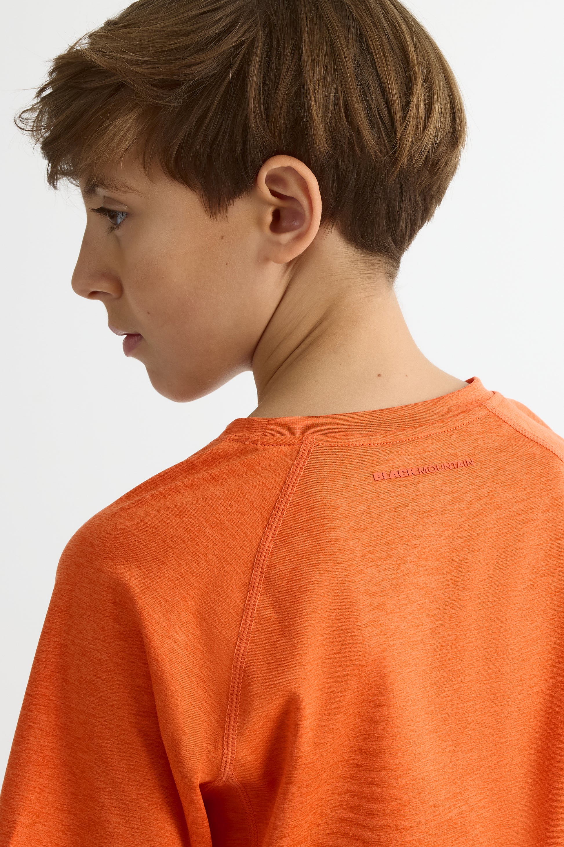 T-shirt graphique semi-ajusté – Ado fille && ORANGE