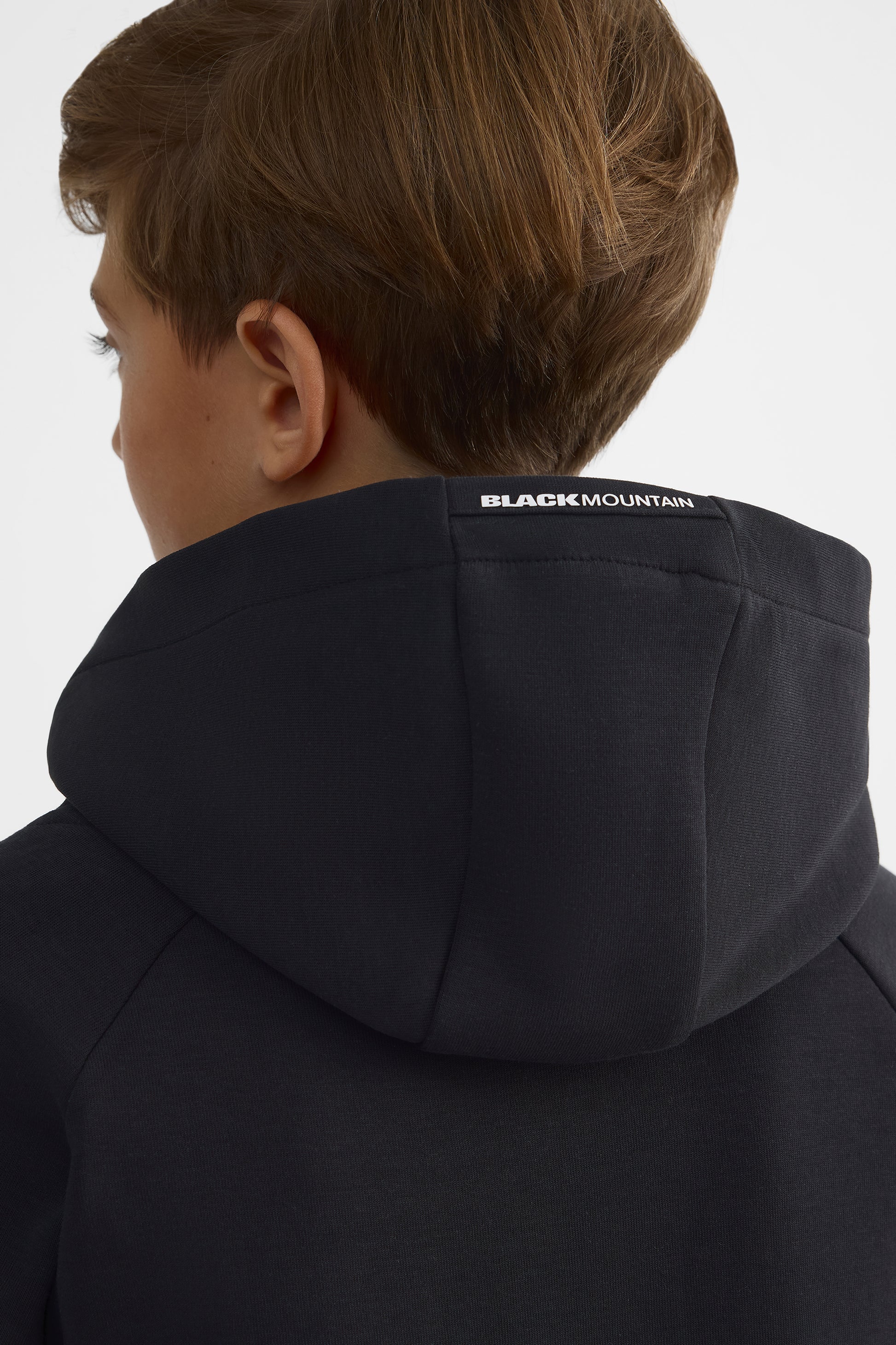 Chandail ouaté à capuchon – Homme && NOIR