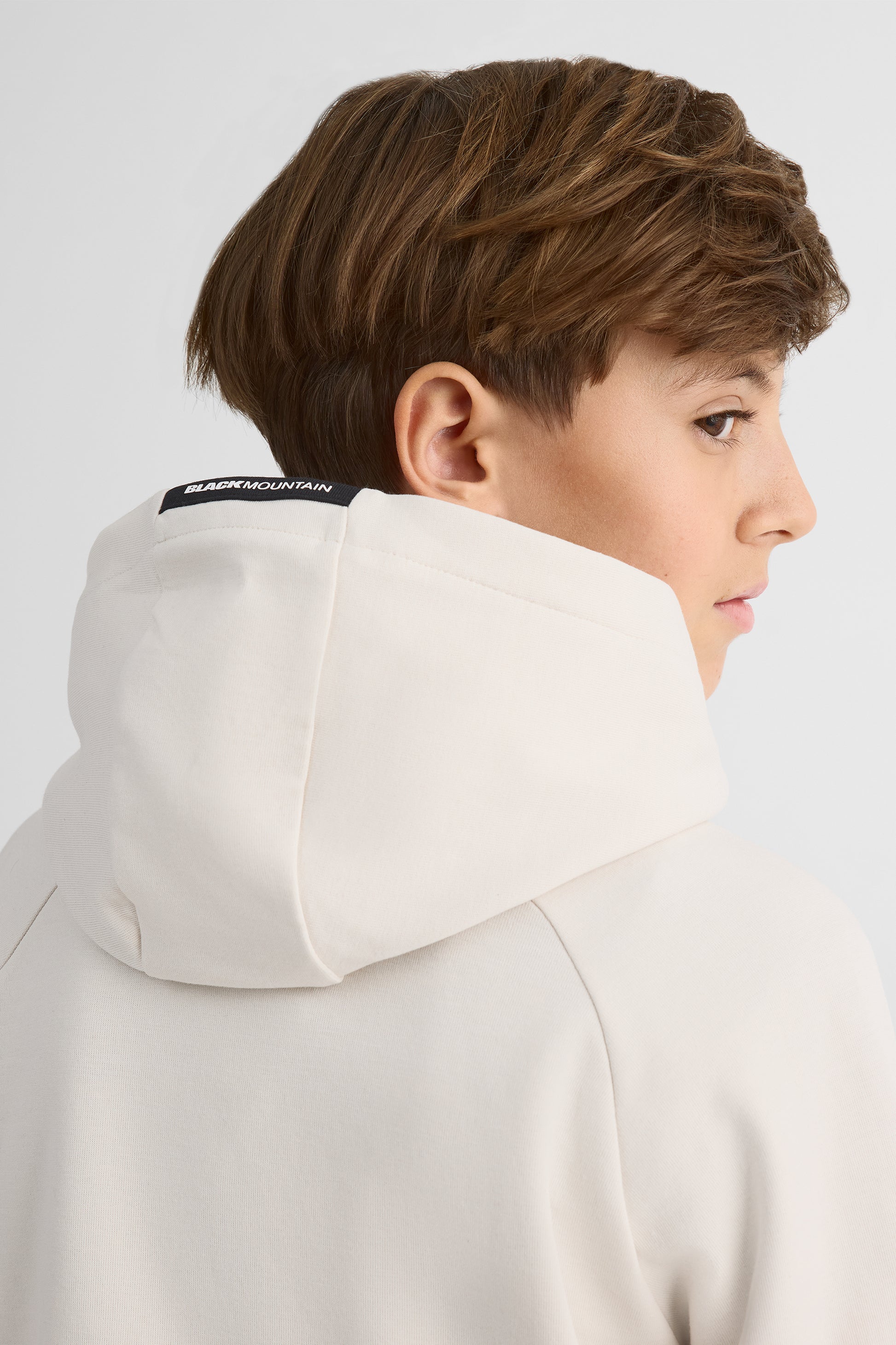 Chandail ouaté à capuchon – Homme && BEIGE