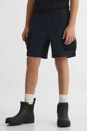 Short cargo stretch avec poches - Ado garçon && NOIR