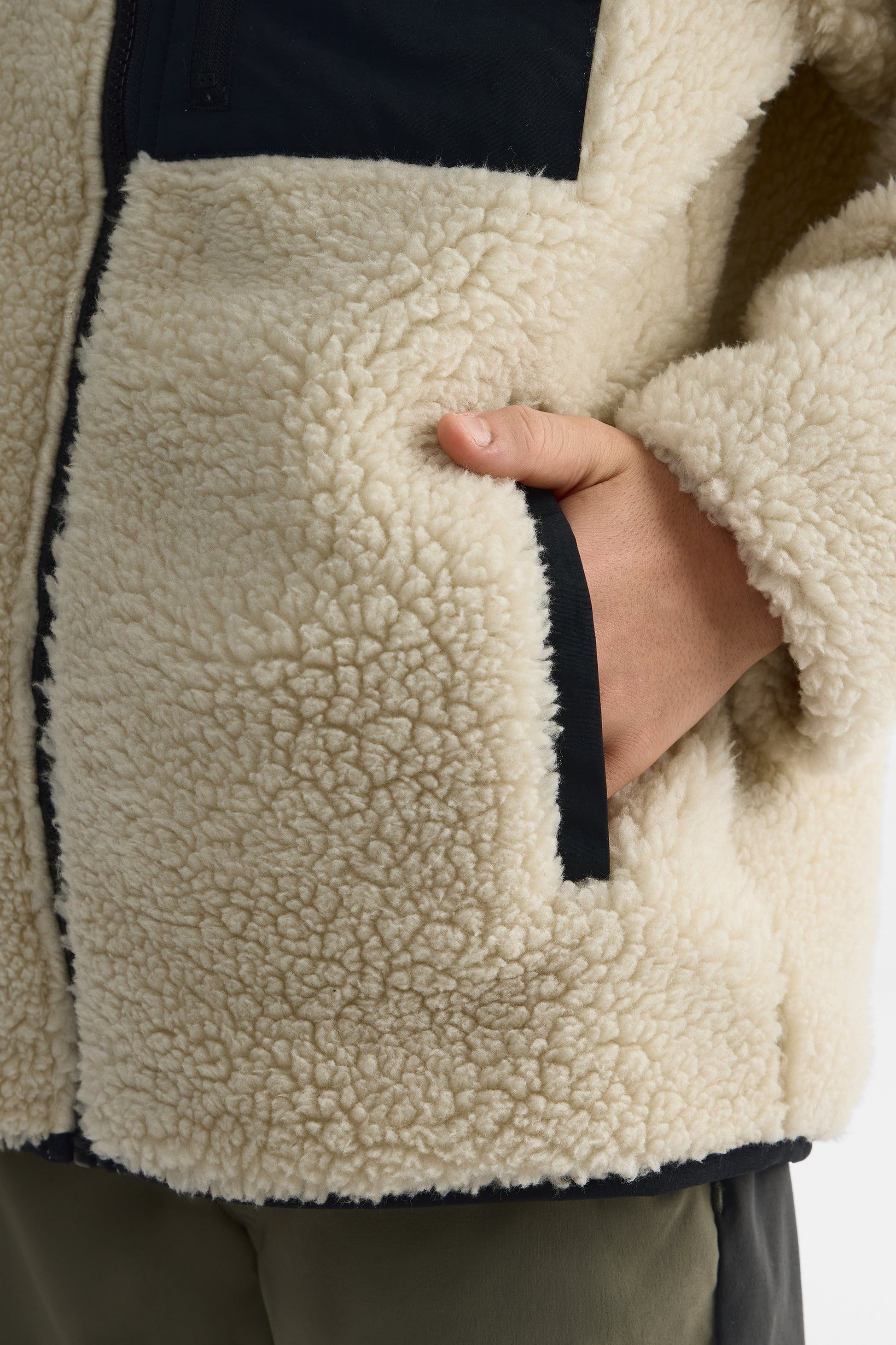 Veste ouatée full zip - Ado garçon && BEIGE/MULTI
