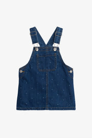 Jumper robe en denim léger – Bébé fille && DENIM/MULTI