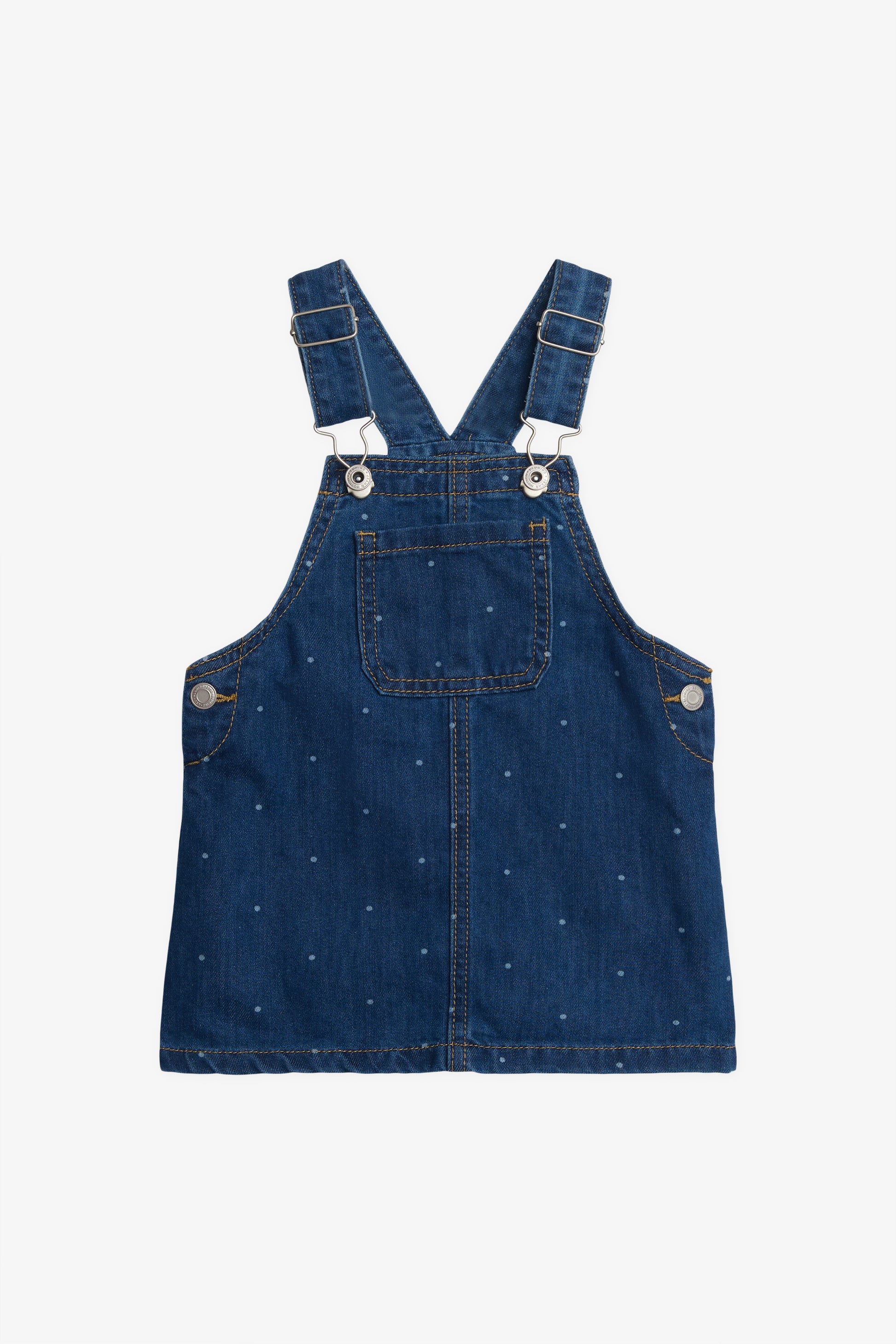 Jumper robe en denim léger – Bébé fille && DENIM/MULTI