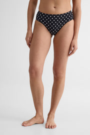Culotte maillot semi taille haute – Homme && NOIR/MULTI