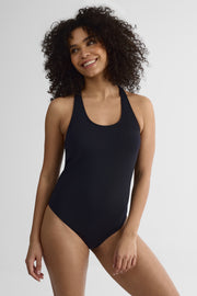 Maillot de bain 1 pièce ajustable - Ado fille && NOIR