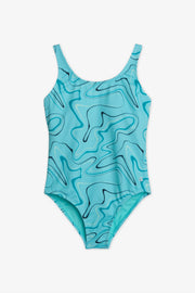 Maillot de bain 1 pièce ajustable – Homme && COMBO BLEU